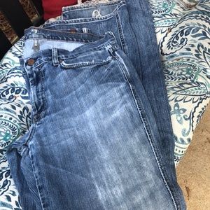 Mens 7 For All Mankind Jeans size 33